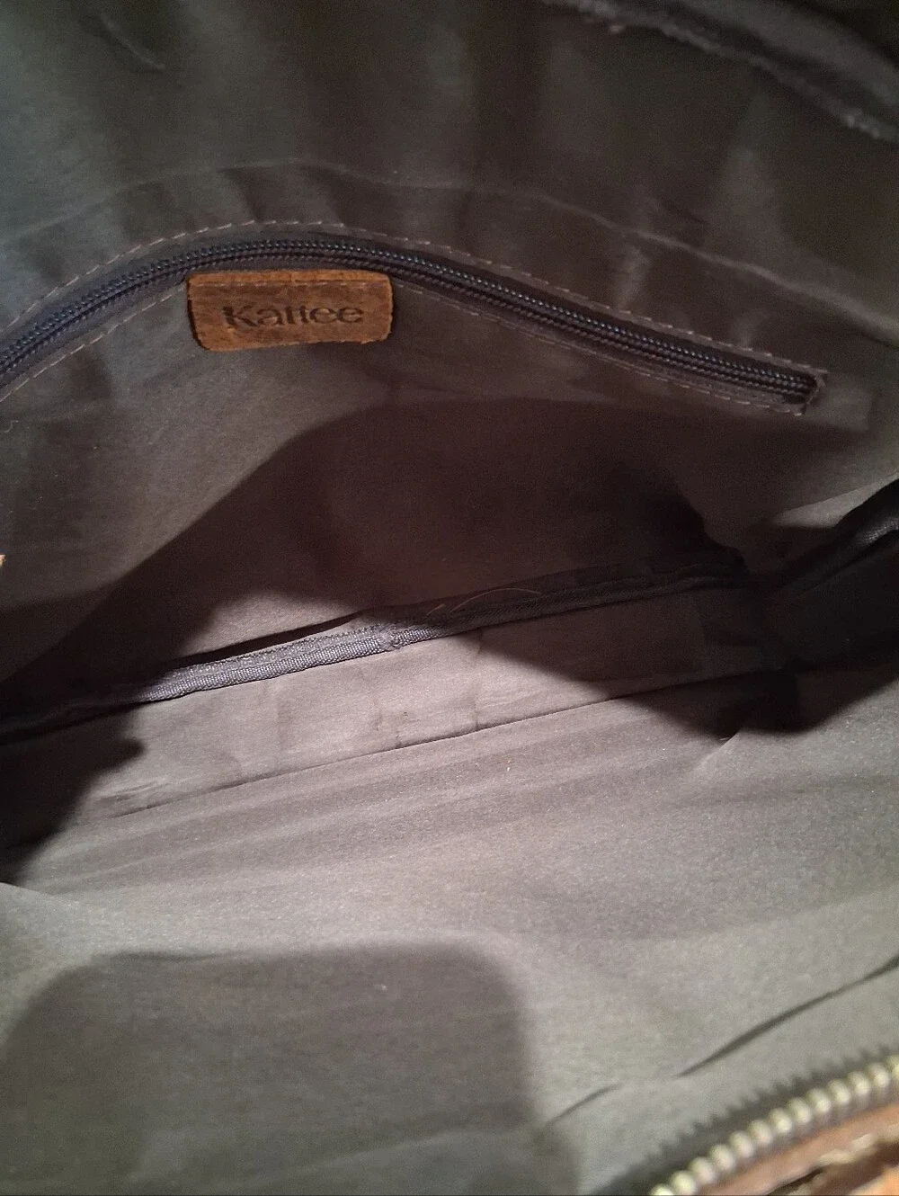 Gorgeous KATTEE Rustic Leather Briefcase
